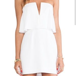 Bcbg strapless dress